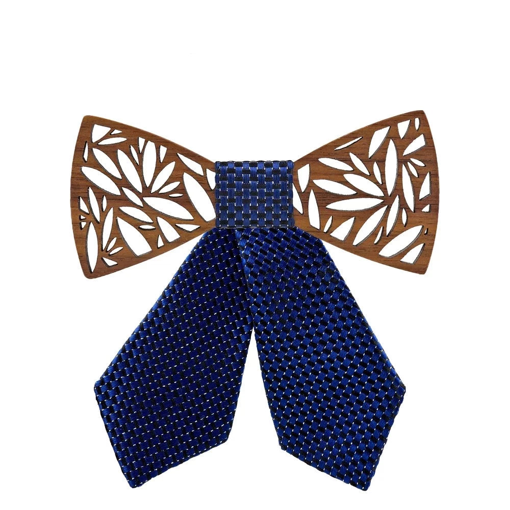 Timber Tribute Wooden Bowtie Set