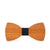 Timbered Tailcoat Wooden Bowtie Set