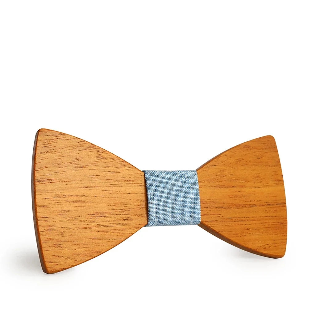 The Timber Tux & Tails Wooden Bowtie Set
