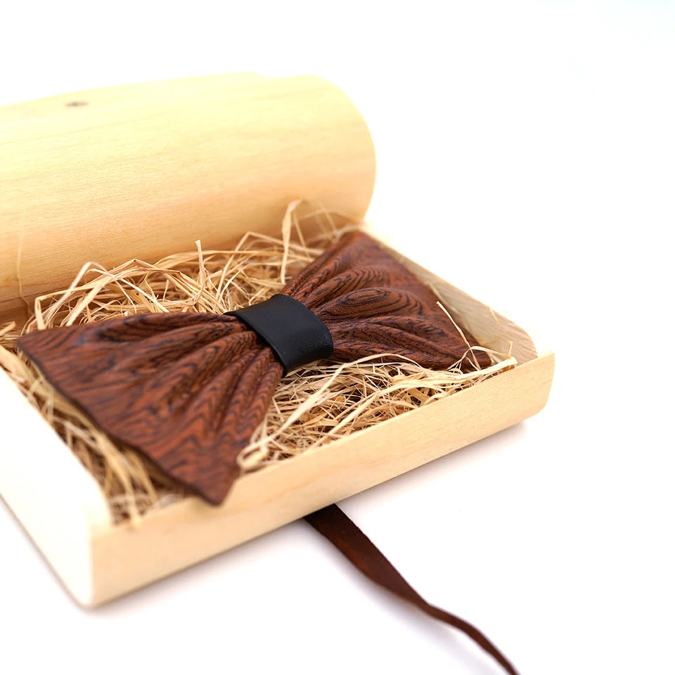 Special Timbered Tidbits Wooden Bowtie Set